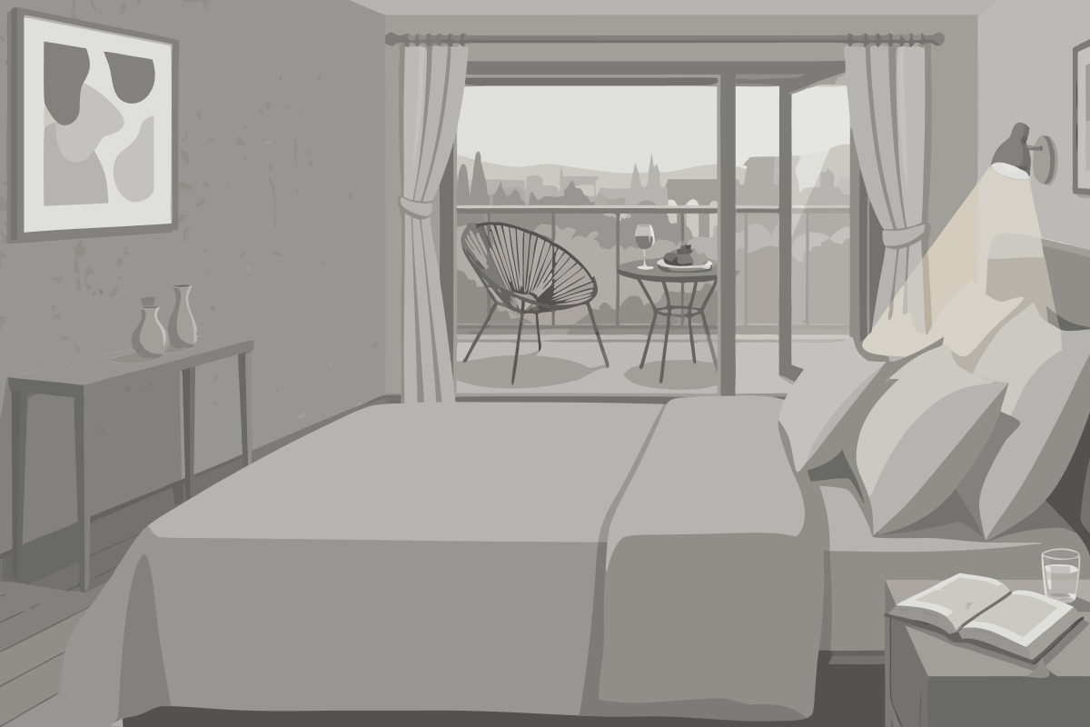 Residenza Deluxe con 2 Camere da Letto e Vista Montagna